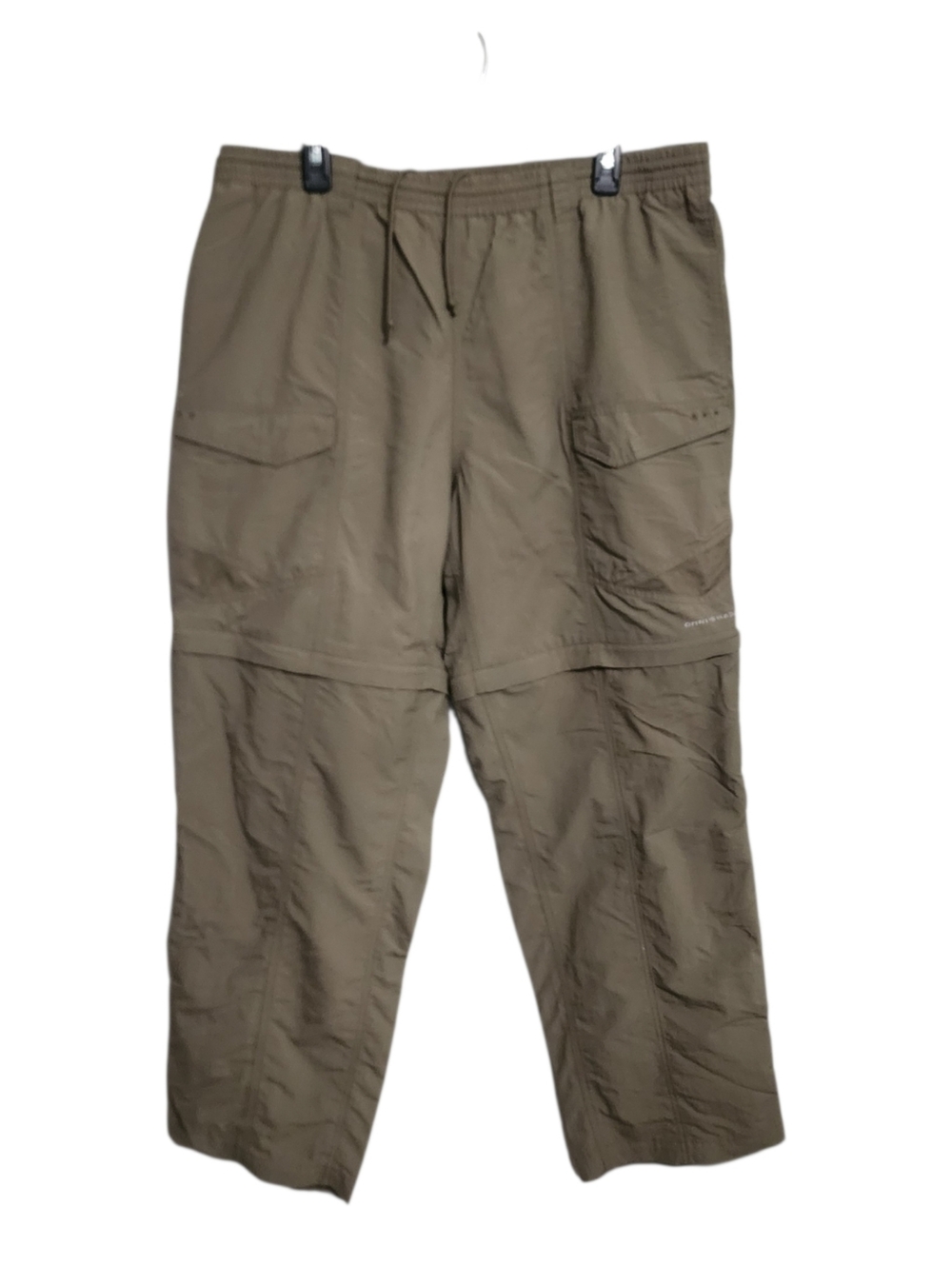 Columbia Mens Green Hiking Cargo Convertible Pants XL Gorpcore